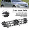 Front Grille Grill Fit Mercedes ML-Class W164 2005-2008 AMG Style Chrome/Black
