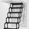 Upgraded 11 Steps 3m Loft Wall Folding Pulldown Attic Ceiling Ladder 39.4*27.6"