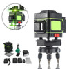 3D 360° 12 Line Green Laser Level Auto Self Leveling Rotary Cross Measuring Tool