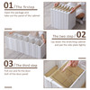 6 Pair No-Installation Shoe Storage Cabinet Drawer Box Plastic Frame Shoe Box
