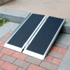 3FT Portable Wheelchair Ramp Non Skid Aluminum Foldable Mobility Scooter Ramp