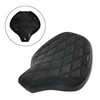 Front Raider Seat Driver Cushion Pu Diamond Black For Tr Bobber 17-22 2020 2021