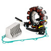 Magneto Stator +Voltage Rectifier +Gasket For Honda CBF125M 09-10 31120-KWF-941