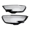 Left +Right Headlight Lens Plastic Cover Shell 8V0941783 84 For Audi A3 2017 - 2020