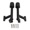 Aluminum Frame Crash Sliders Protection Black Fit For Rc390 Rc 390 2022-2023 blk