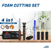 10Pcs 4 in 1 Foam Cutter Electric Cutting Machine Pen Tools Kit 100-240V/18W