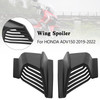 Body Winglet Side Deflector Air Wing Spoiler for HONDA ADV-150 2019-2022 BLK Body Winglet Side Deflector Air Wing Spoiler for HONDA ADV-150 2019-2022 BLK