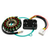 Magneto Stator + Voltage Rectifier + Gasket For Kawasaki KZ 550 KZ550A 1981-1982