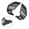 Engine Cover Plate Side Panel Black For Kawasaki Vulcan S En650 Vn650 15-22 Cafe