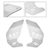 Engine Cover Plate Side Panel Silver For Kawasaki Vulcan S En Vn650 15-22 Cafe