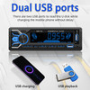 Dual Bluetooth Car Single-spindle Radio Colorful Music USB Card Car MP3 Player