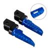 Front Footrests Foot Peg fit for VOGE 250RR 350AC 525AC 2022 300AC 500AC 21-22 Blue