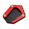 Kickstand Enlarge Plate Pad fit for BMW K1600 2016-2022 Red