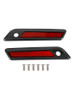 Saddlebag Latch Reflective Cover Carbon_Red For Touring Road Glide King 14-23