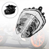 Front Headlight Grille Headlamp Led Protector Plastic Clear For 390 2018-2019