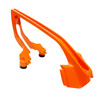 Front Headlight Holder Headlamp Led Bracket Plastic Grille Orange For 390 17-23
