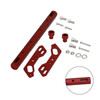 Cnc Cross Bar Adjustable Handlebar Balance Lever Universal Red For Motorcycle