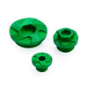 Green Billet Engine Plug Kit For Kawasaki KX250 KX250F KX450 KX450F 2009-2020