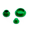 Green Billet Engine Plug Kit For Kawasaki KX250 KX250F KX450 KX450F 2009-2020