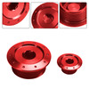 Red Engine Plug Kit For Honda CT125 Hunter Cub 125 Trail 125 Monkey 125 21-23