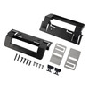 2x Refrigerator Door Handle Holder Grip Black Hardware For Dometic 3316882900