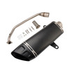 Exhaust Muffler Pipe Slip On Front&Tail Black For Honda Adv160 Adv 160 2022-2023