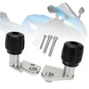 Aluminum Frame Crash Sliders Protection Silver Fit For Suzuki Gsx-R 1000 R 17-21