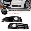 Front Lower Bumper Grille Fog Light Cover Fit Audi A3 8P S-Line 2009-2012