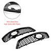 Honeycomb Bumper Front Fog Light Grill Grille Cover Fit Audi A3 8P 2009-2013