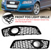 Honeycomb Bumper Front Fog Light Grill Grille Cover Fit Audi A3 8P 2009-2013