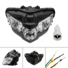 Front Headlight Grille Headlamp Led Protector Clear For Yamaha Y15Zr V2 19-21