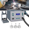 1000W Hot Air Rework Station Soldering Heat Gun Digital Display Station AC110V