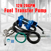 High Quality Fuel Transfer Pump 12Volt 20 GPM Diesel Gas Gasoline Kerosene Blue