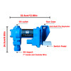 High Quality Fuel Transfer Pump 12Volt 20 GPM Diesel Gas Gasoline Kerosene Blue