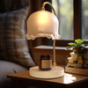 Dimmable Candle Warmer Lantern with Timer Candle Warmer Lamp with 2 Light Bulbs