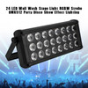 24 LED Wall Wash Stage Light RGBW Strobe DMX512 Party Disco Show Effect Lighting