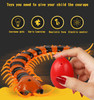 Remote Control Centipede Infrared Animal Electric Toy Kid Christmas Gift Black