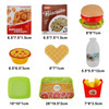 30 Pcs Play Food Pretend Toys Kitchen Set Pretend Food Children Toy Set For Kids