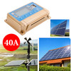 40A MPPT Bluetooth APP Solar Charge Controller Charger Fits 12V/24V Battery Gold