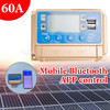 60A MPPT Bluetooth APP Solar Charge Controller Charger Fits 12V/24V Battery Gold