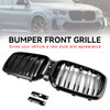 Gloss Black Front Kidney Grill Grille Fit BMW X3 X4 G01 G02 2022 2023