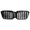 Gloss Black Front Kidney Grill Grille Fit BMW X3 X4 G01 G02 2022 2023