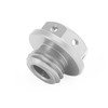 Billet Oil Filler Cap Silver M20x2.5 For Honda Grom 125 14-22 Monkey Z 125 18-22