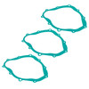 3x Left side Crankcase Cover Gasket For Suzuki SFV 650 DL 650 SV 650 1999-2022