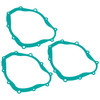 3x Left side Crankcase Cover Gasket For Suzuki SFV 650 DL 650 SV 650 1999-2022