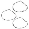 3pcs Left Generator Side Cover Gasket For Kawasaki VN 900 Classic Custom 06-23