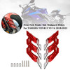 CNC Front Fork Fender Side Mudguard Sliders For YAMAHA YZF-R15 V3 V4 18-22 Red