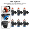 6PCS Fuel Injector 0280158189 Fit Ford Escape Fusion Fit Mazda 3.0L V6