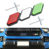 Tri-Color Grille Badge Emblem Car Accessories for Toyota Tacoma TRD Tundra RAV4 A