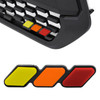 Tri-Color Grille Badge Emblem Car Accessories for Toyota Tacoma TRD Tundra RAV4 B